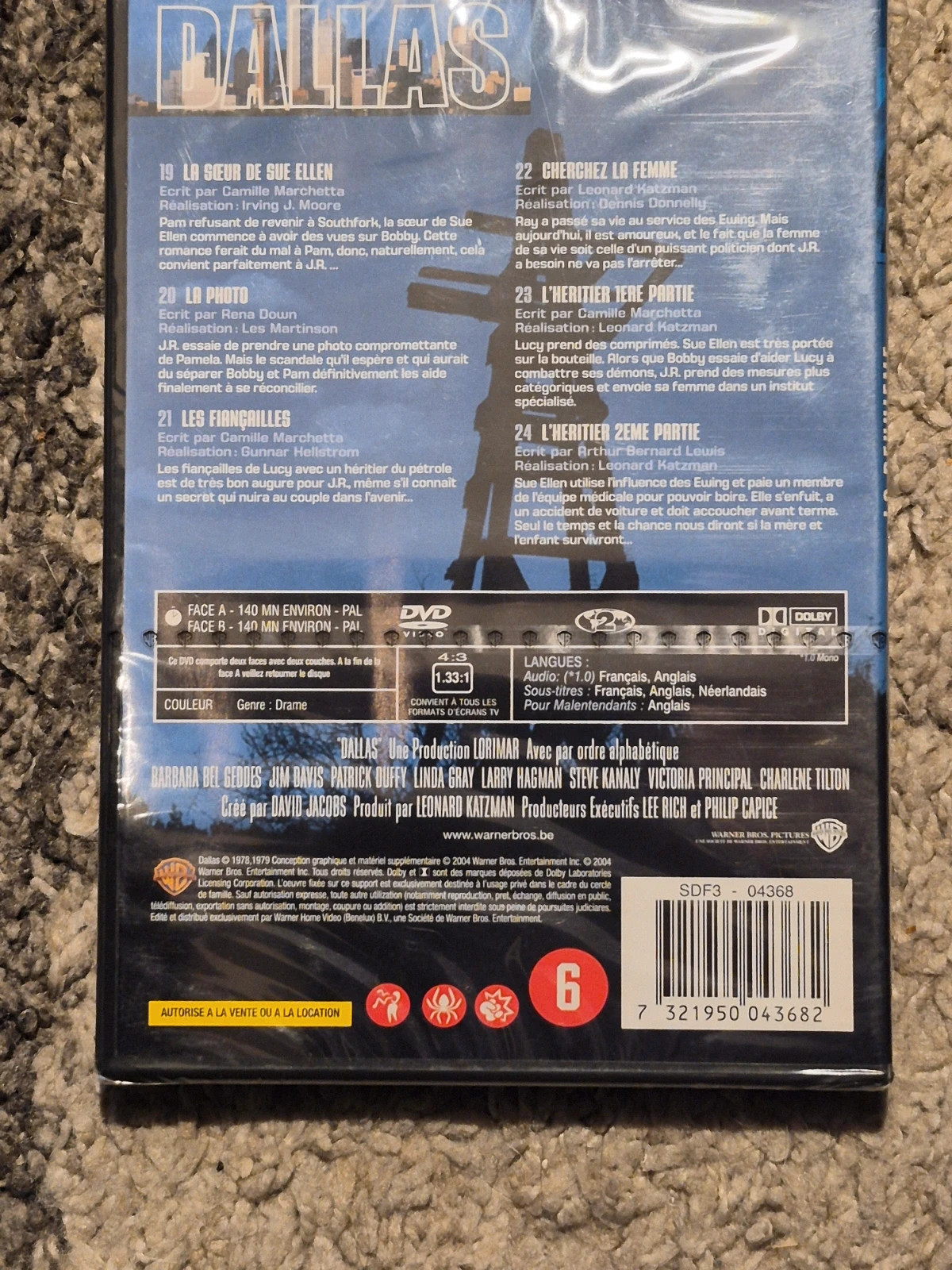 DVD Dallas (1978) - Saison 2 Volume 6 (Épisodes 19 à 24) 2
