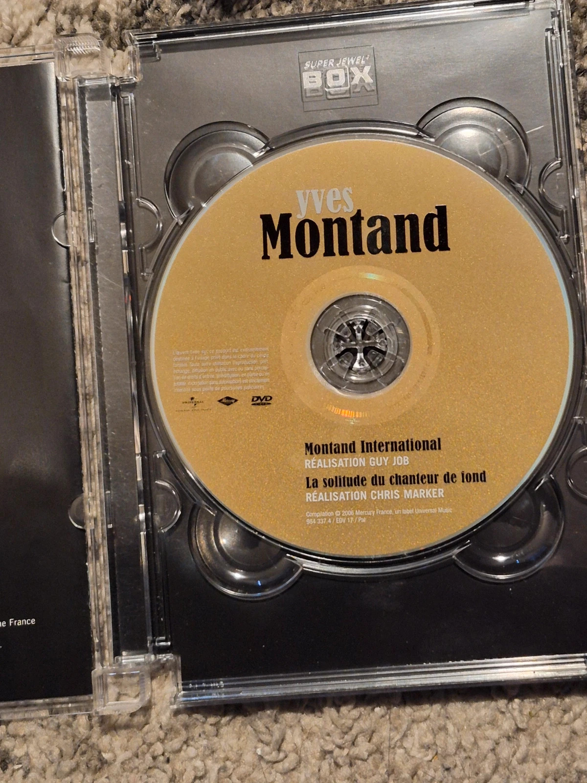 DVD Montand International + La Solitude du Chanteur de Fond 5