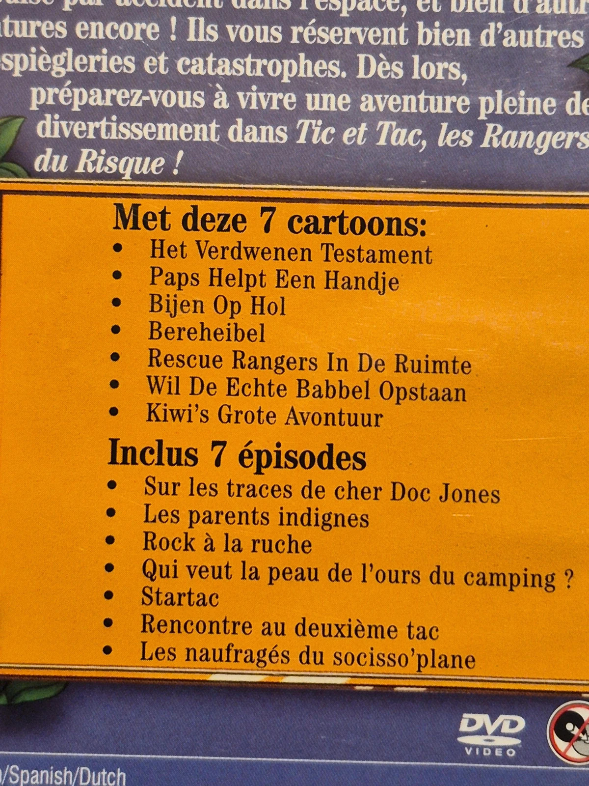 DVD Disney - Tic et Tac, les Rangers du Risque - Volume 2 3