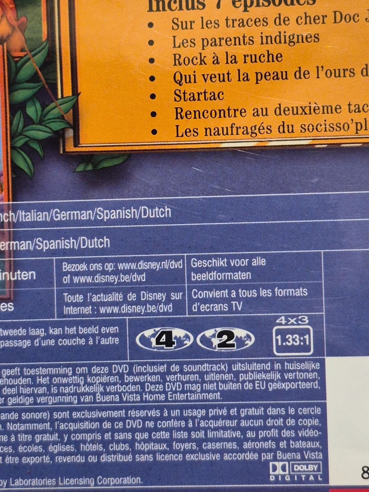 DVD Disney - Tic et Tac, les Rangers du Risque - Volume 2 5