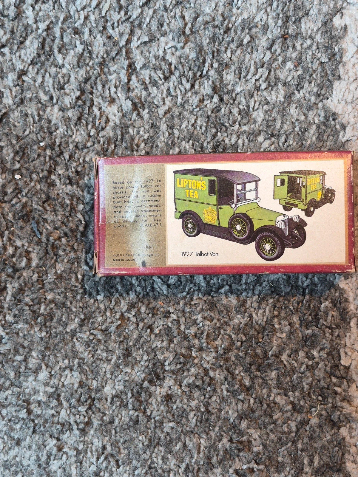 Matchbox Y-5 1927 Talbot Van "Lipton's Tea" – Matchbox 2