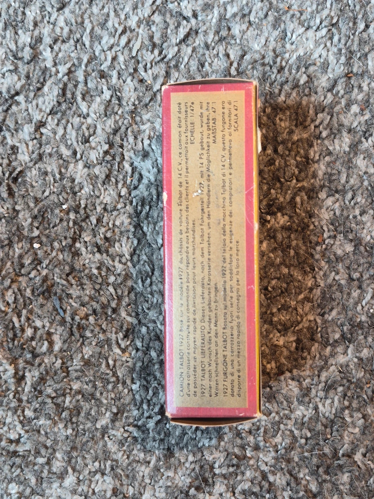 Matchbox Y-5 1927 Talbot Van "Lipton's Tea" – Matchbox 5