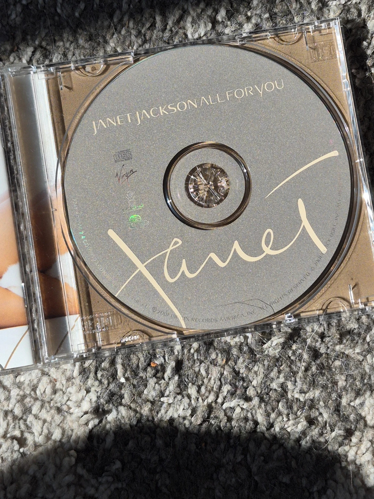 Janet Jackson – All For You (Édition originale CD – Album, Europe, 2001) 5