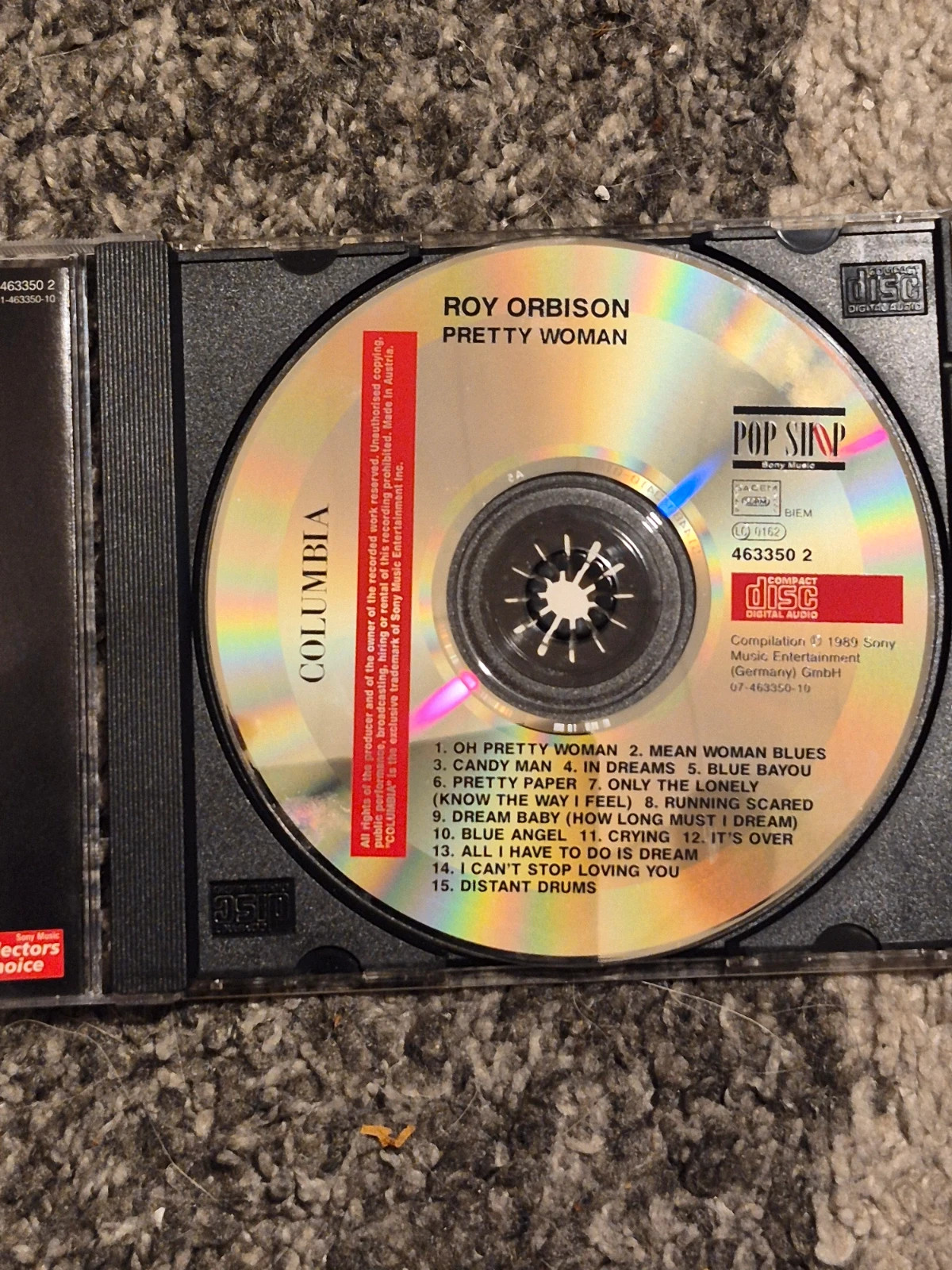 CD - Roy Orbison - Pretty Woman (The Best Of) - Édition Columbia 5