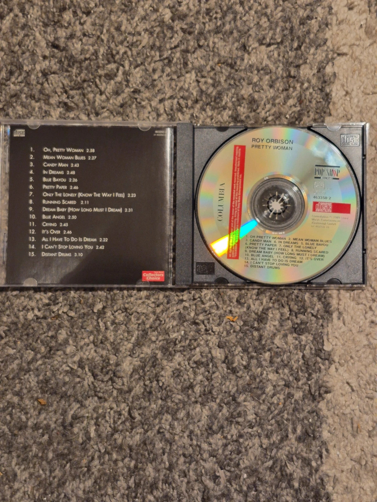 CD - Roy Orbison - Pretty Woman (The Best Of) - Édition Columbia 4