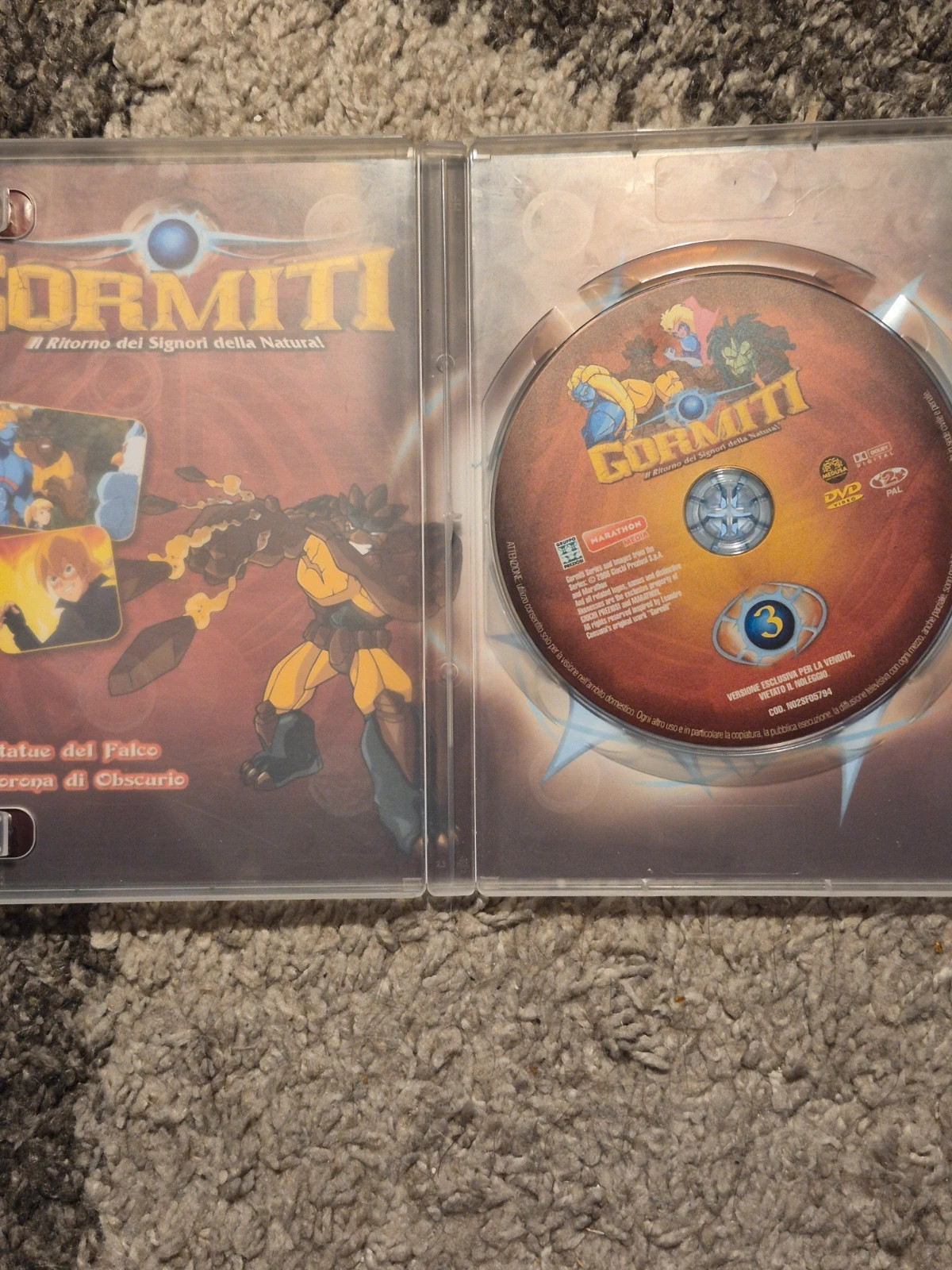 DVD Gormiti Vol. 3 Edizione Italiana / Version Italienne 5