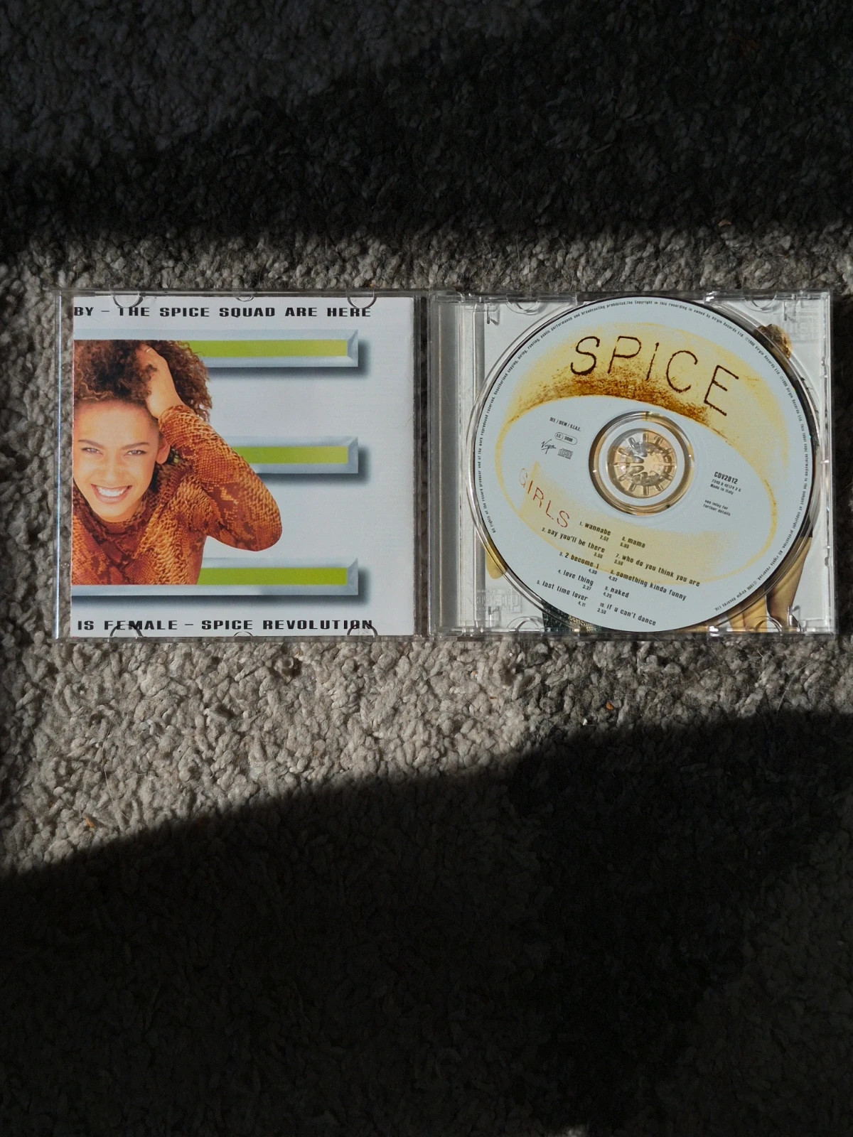CD Spice Girls – Album "Spice" (1996) - Pressage Original (EMI Swindon) 4