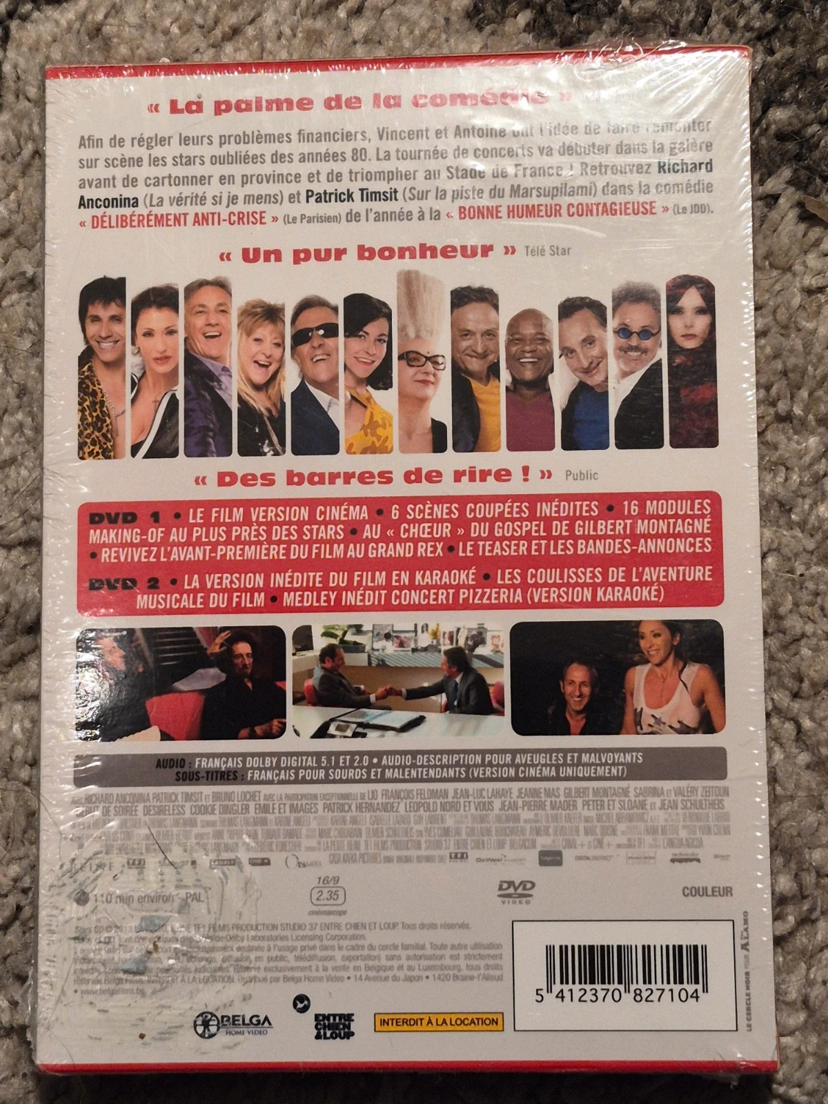 Édition Collector 2 DVD Stars 80 - Le Film + Version Karaoké 2