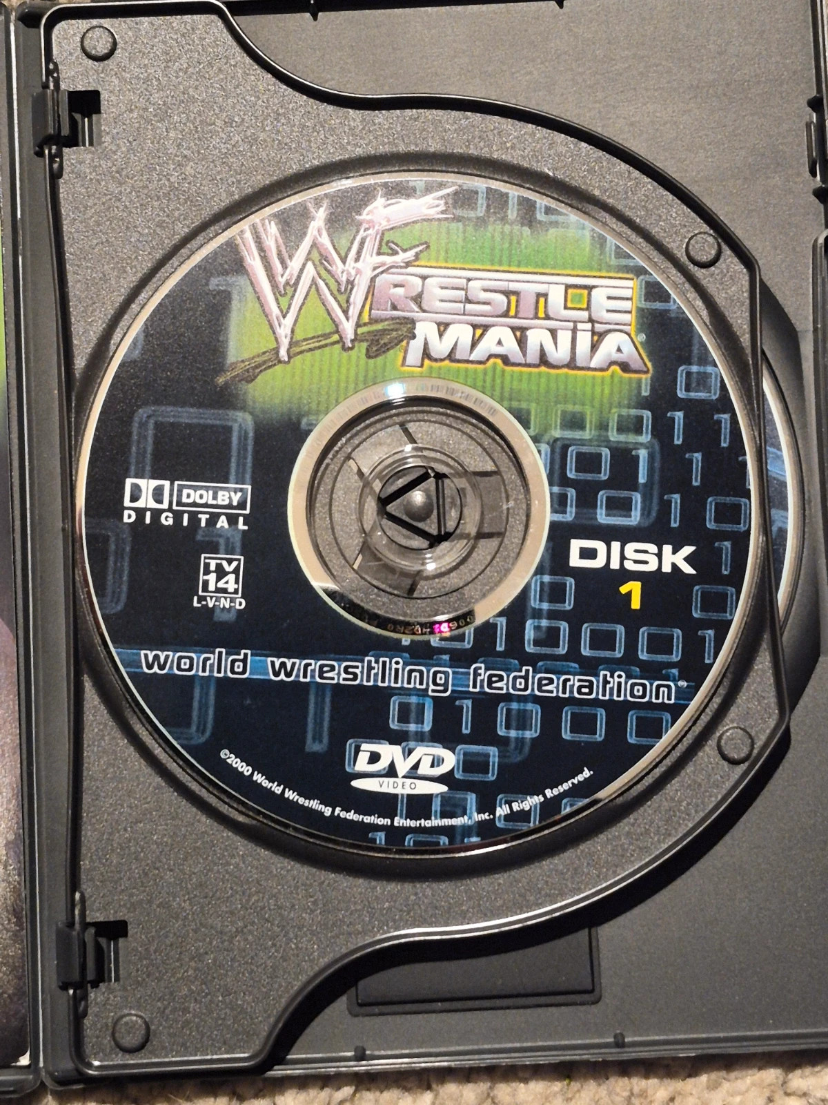 Double dvd WWF WrestleMania 2000 Édition Spéciale Collector 5
