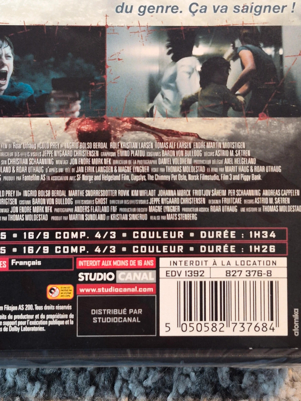 Coffret 2 DVD Cold Prey 1 & 2 - L'intégrale Horreur 4