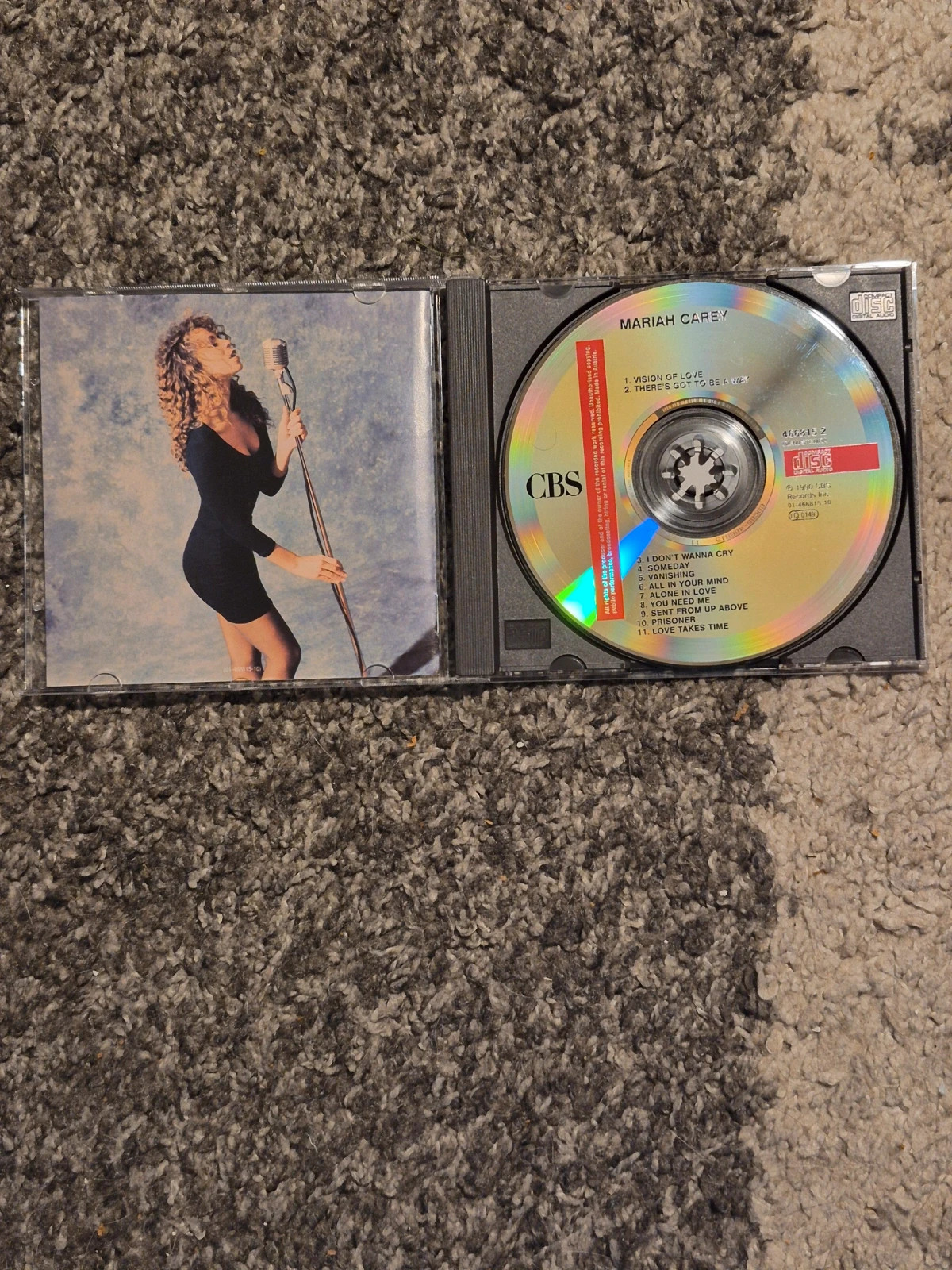 CD Mariah Carey - Premier Album Éponyme (1990) 4