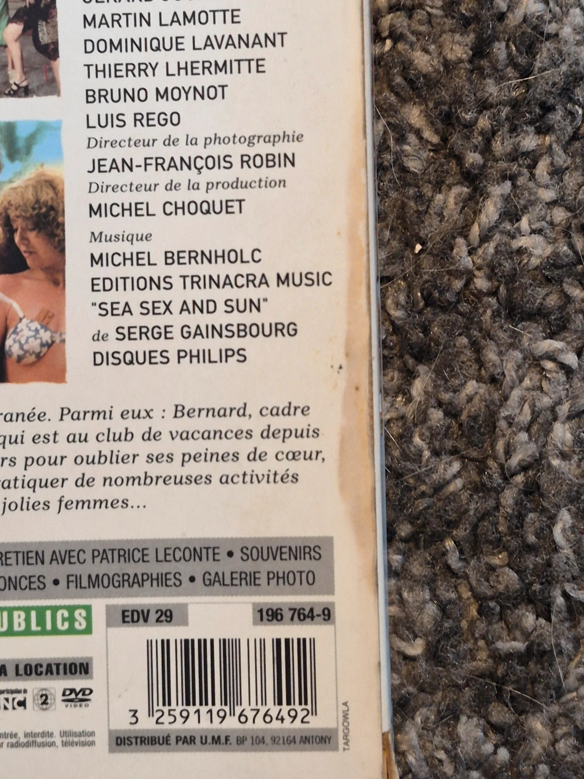 DVD Les Bronzés (1978) - Édition Collector Limitée (2 DVD + Livret) 3