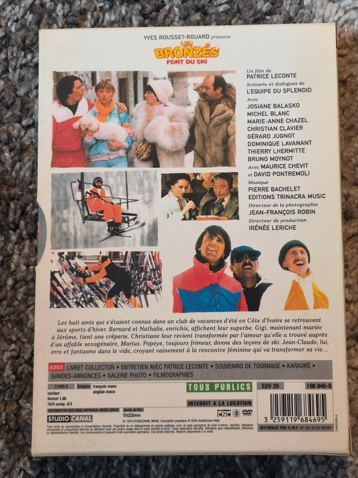Coffret Collector Les Bronzés font du ski - 2 DVD + Livre (Complet) 2