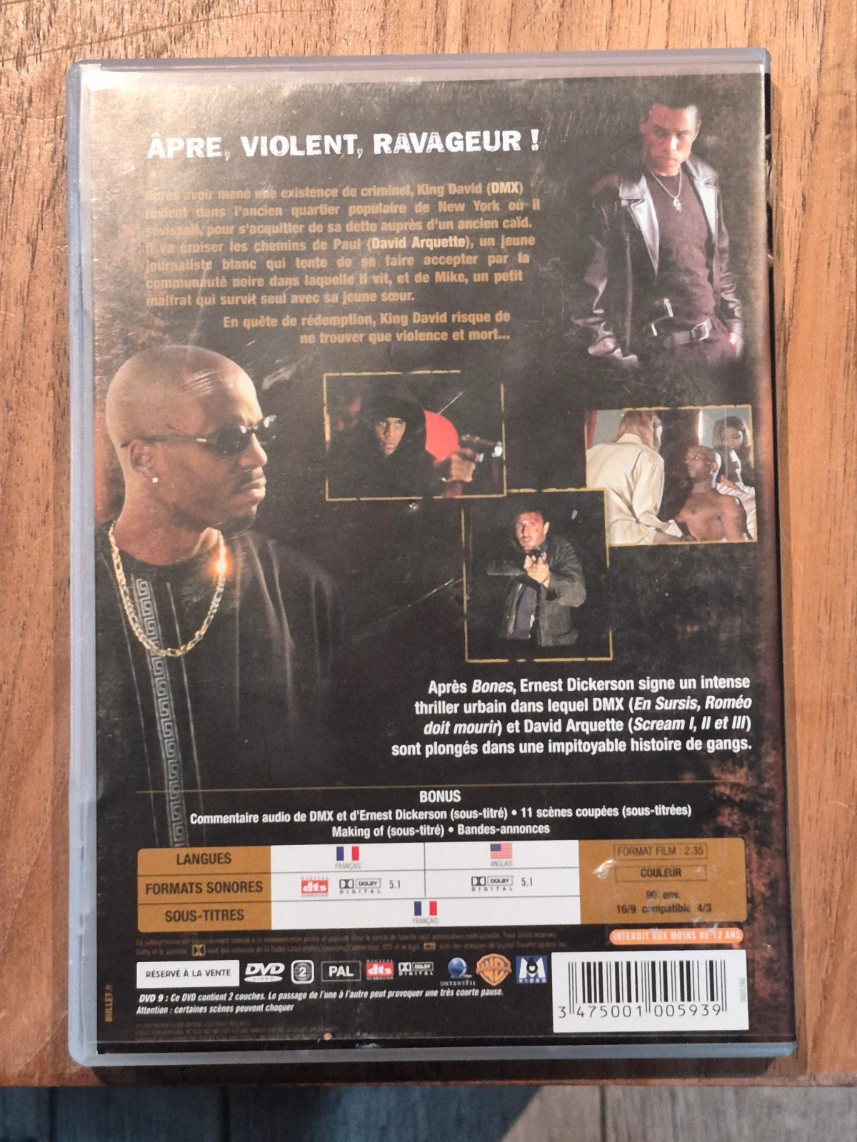 DVD Never Die Alone - DMX / Thriller Action (VF) 2