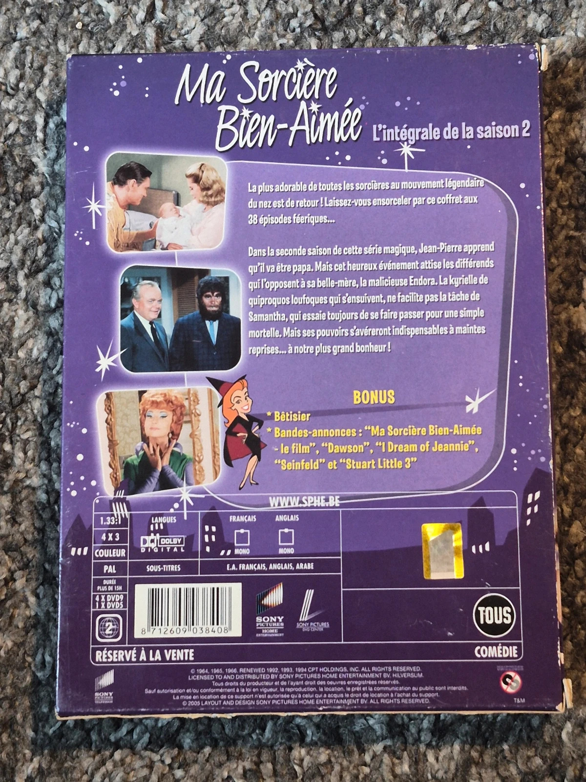 Coffret 5 DVD - Ma Sorcière Bien-Aimée - Intégrale Saison 2 Colorisée 2