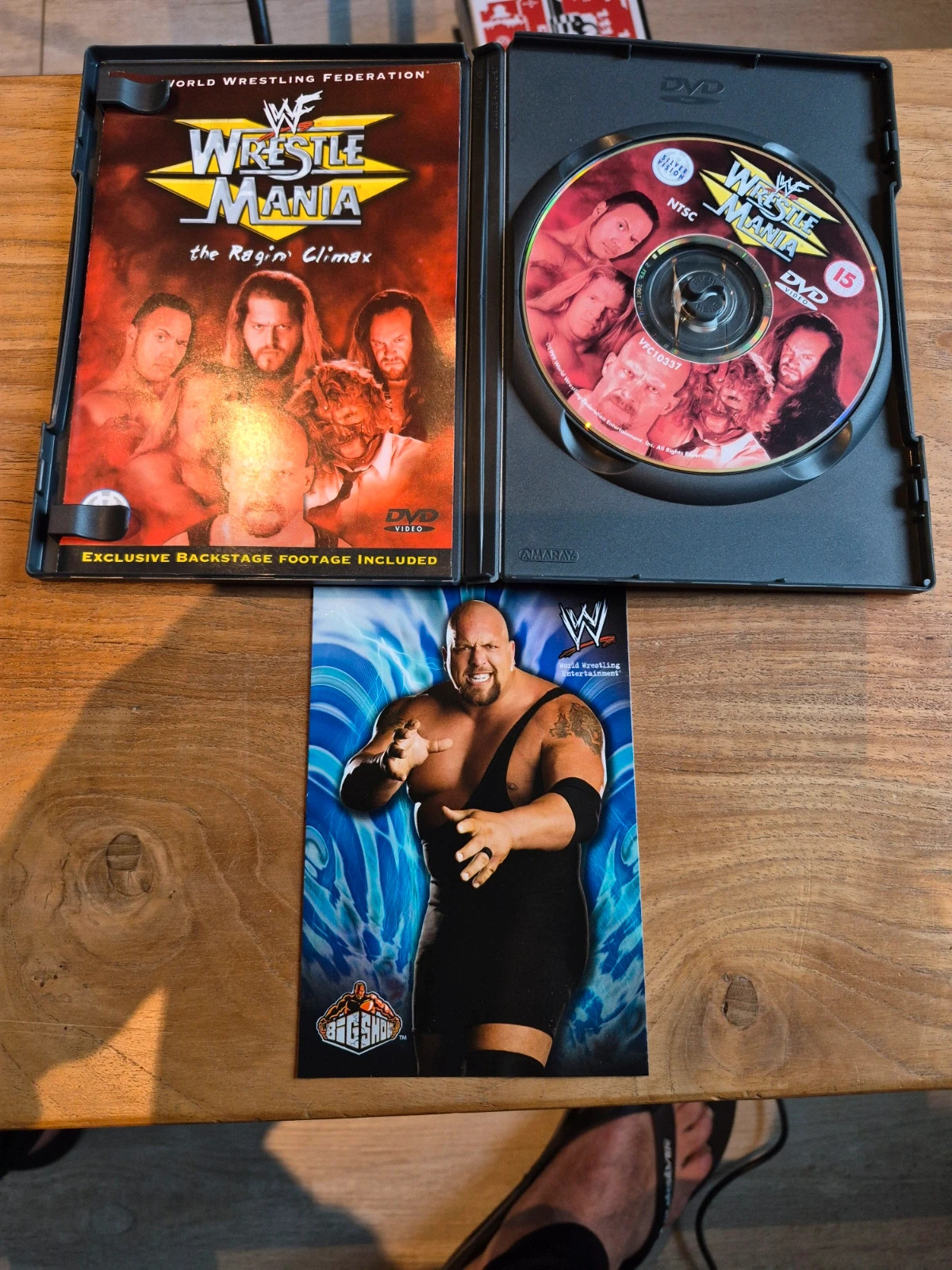 DVD Catch WWF WrestleMania XV (15) 1999 + Carte Big Show 5