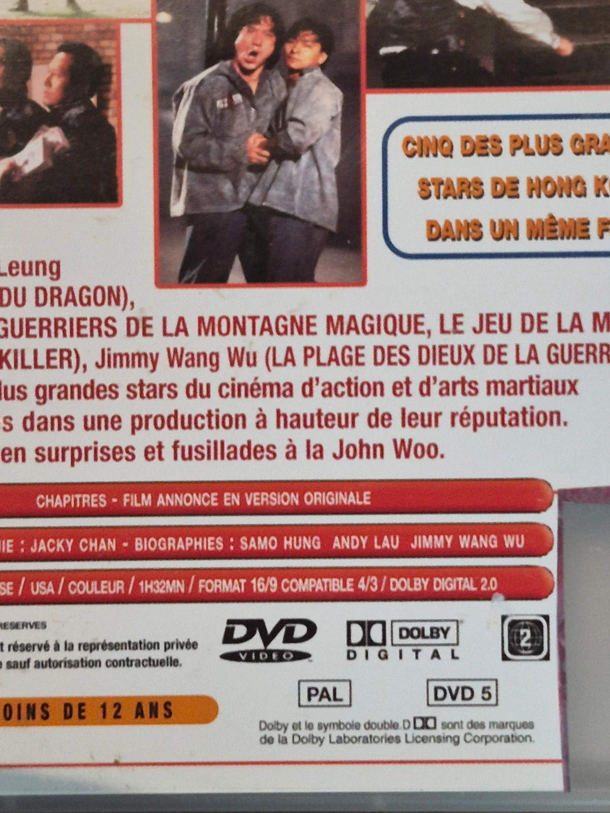 DVD Island of Fire - Film Action Jackie Chan / Tony Leung 4