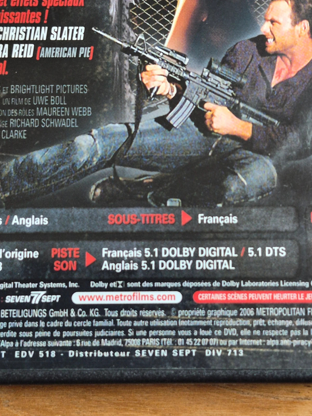 DVD Alone in the Dark - Édition Director's Cut 4