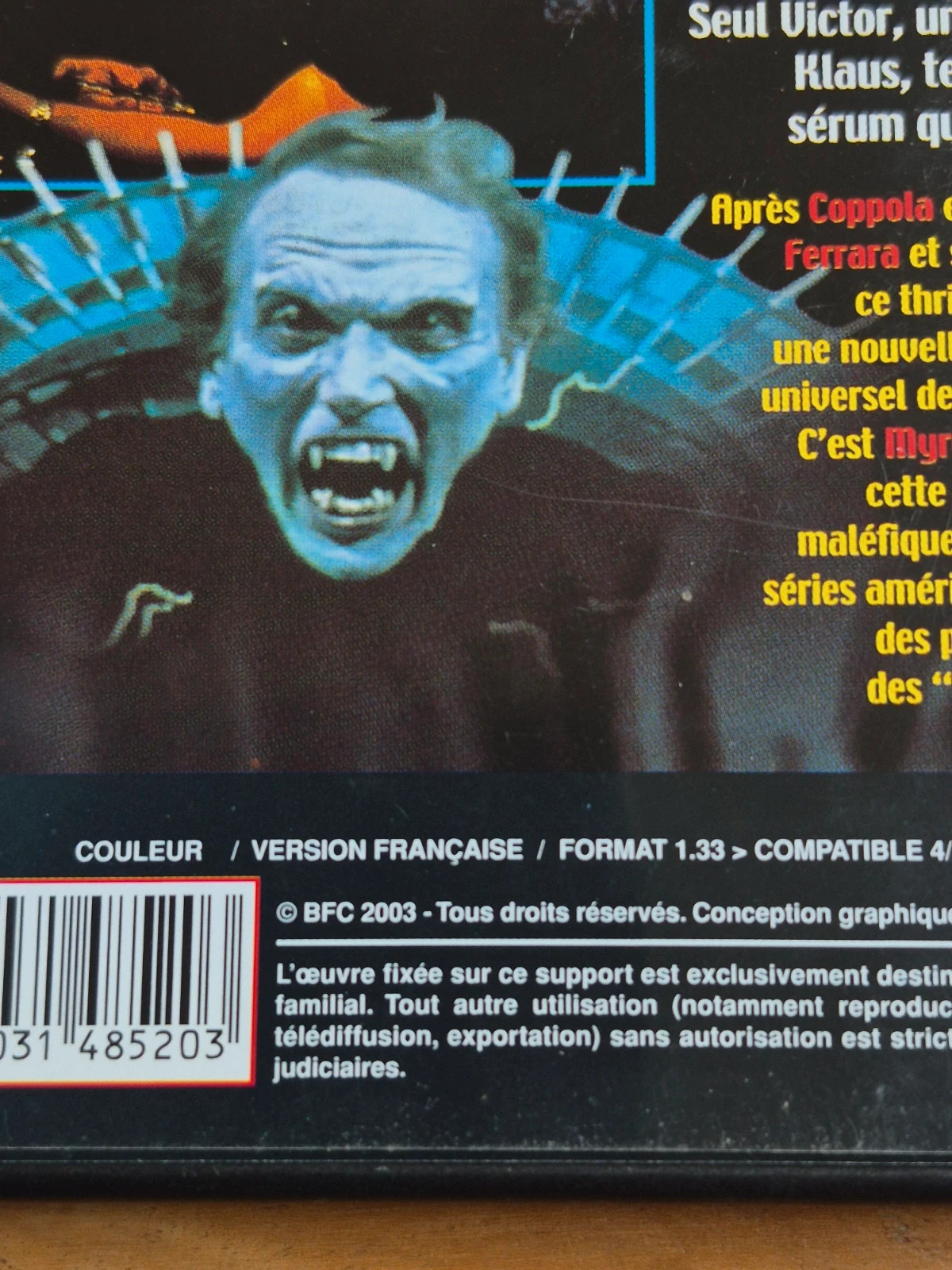 DVD Les Nouveaux Vampires (Project Vampire - 1993) 3