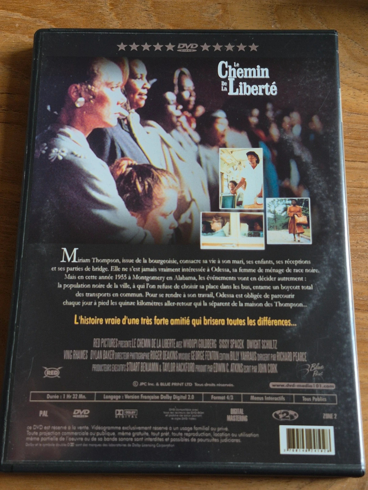 DVD Le Chemin de la Liberté (Whoopi Goldberg / Sissy Spacek) 2