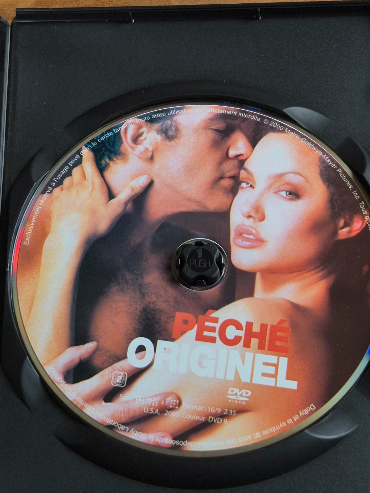 DVD Péché Originel - Antonio Banderas & Angelina Jolie 5