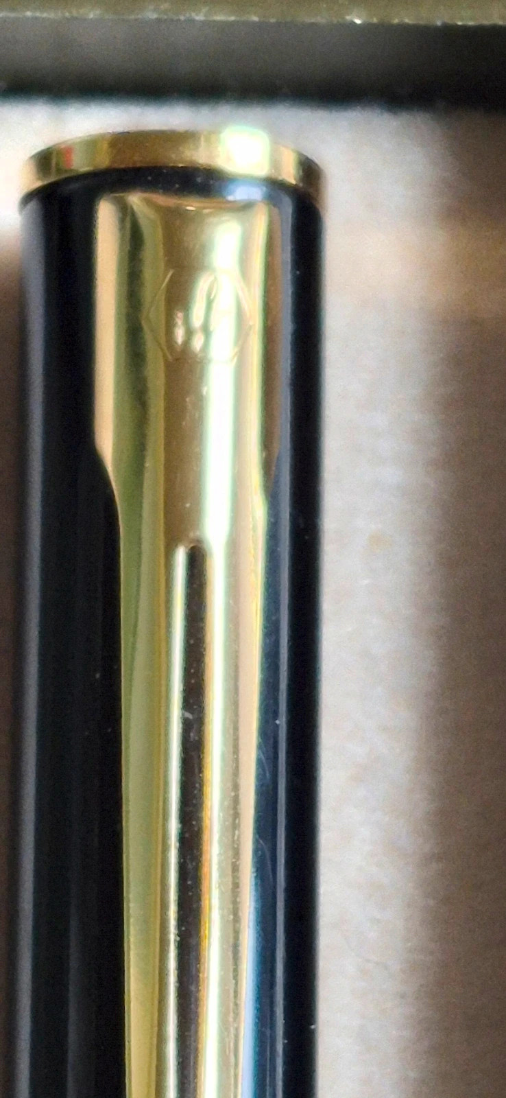 Stylo plume Waterman Gentleman – Laque noire & garnitures dorées – Made in France – Waterman 3