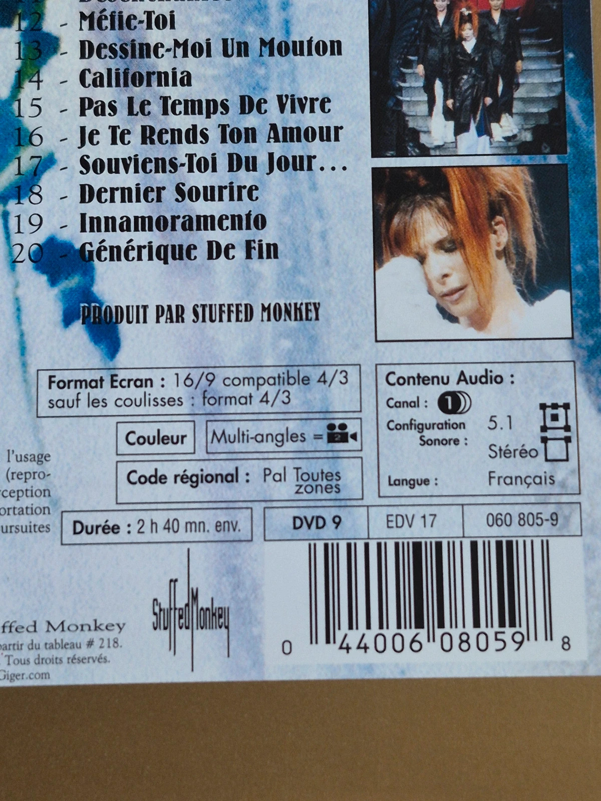 DVD Mylène Farmer - Mylenium Tour (Édition Originale An 2000) 3