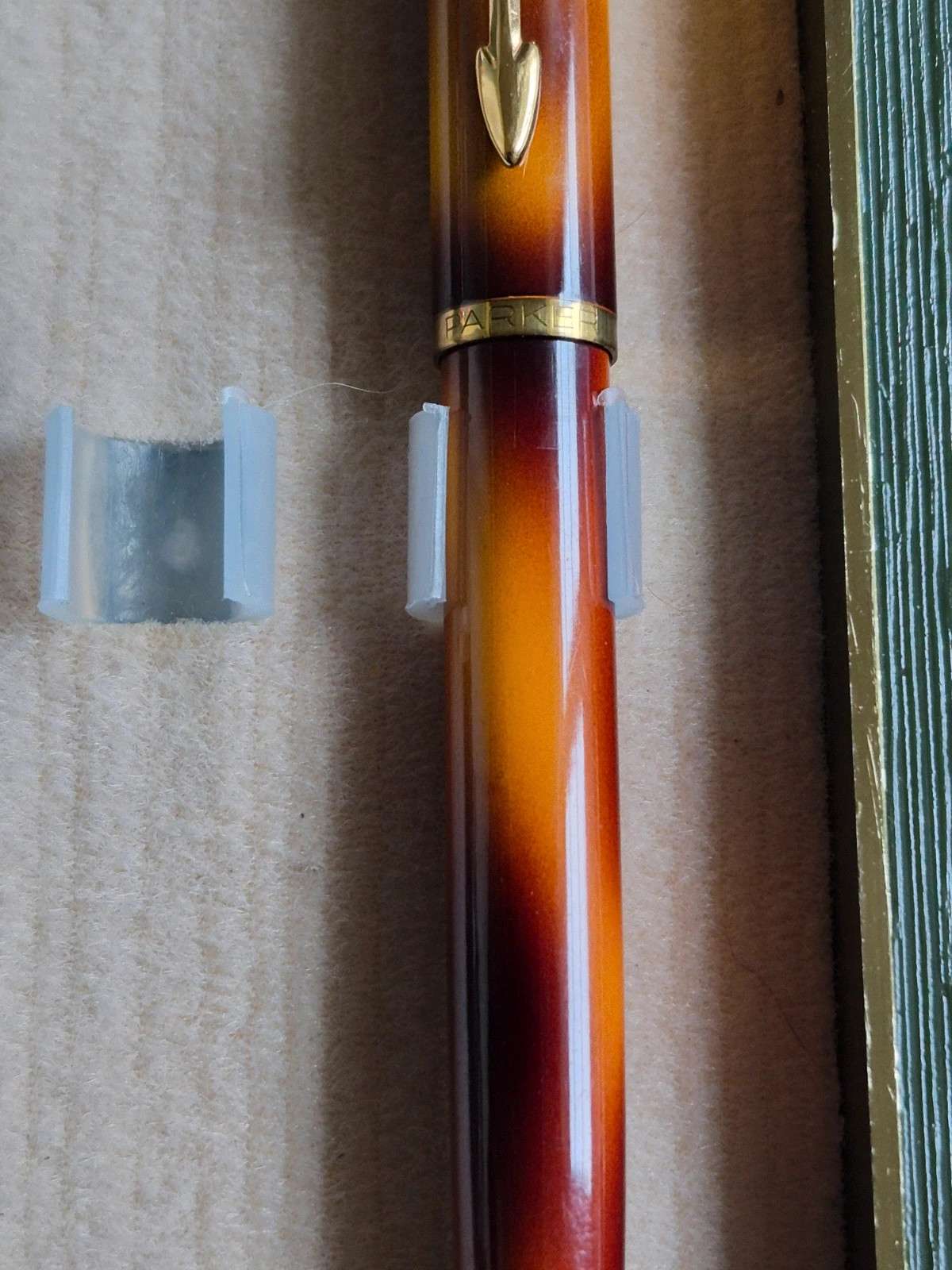 Parker Sonnet I "Chinese Laque Ambre"Stylo bille vintage Laque peinte main – Parker 3