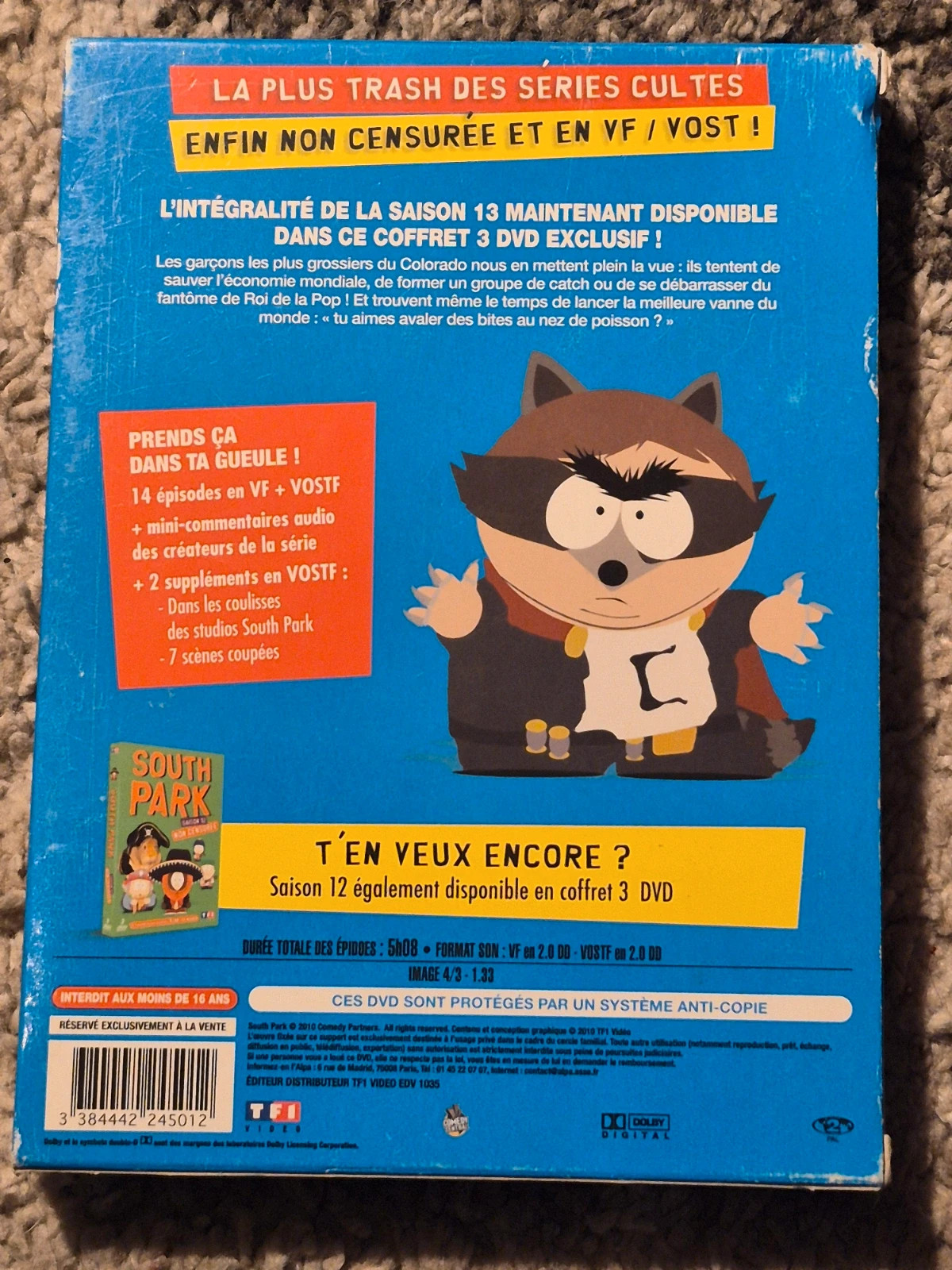 Coffret DVD South Park - Saison 13 - version non censuré 2