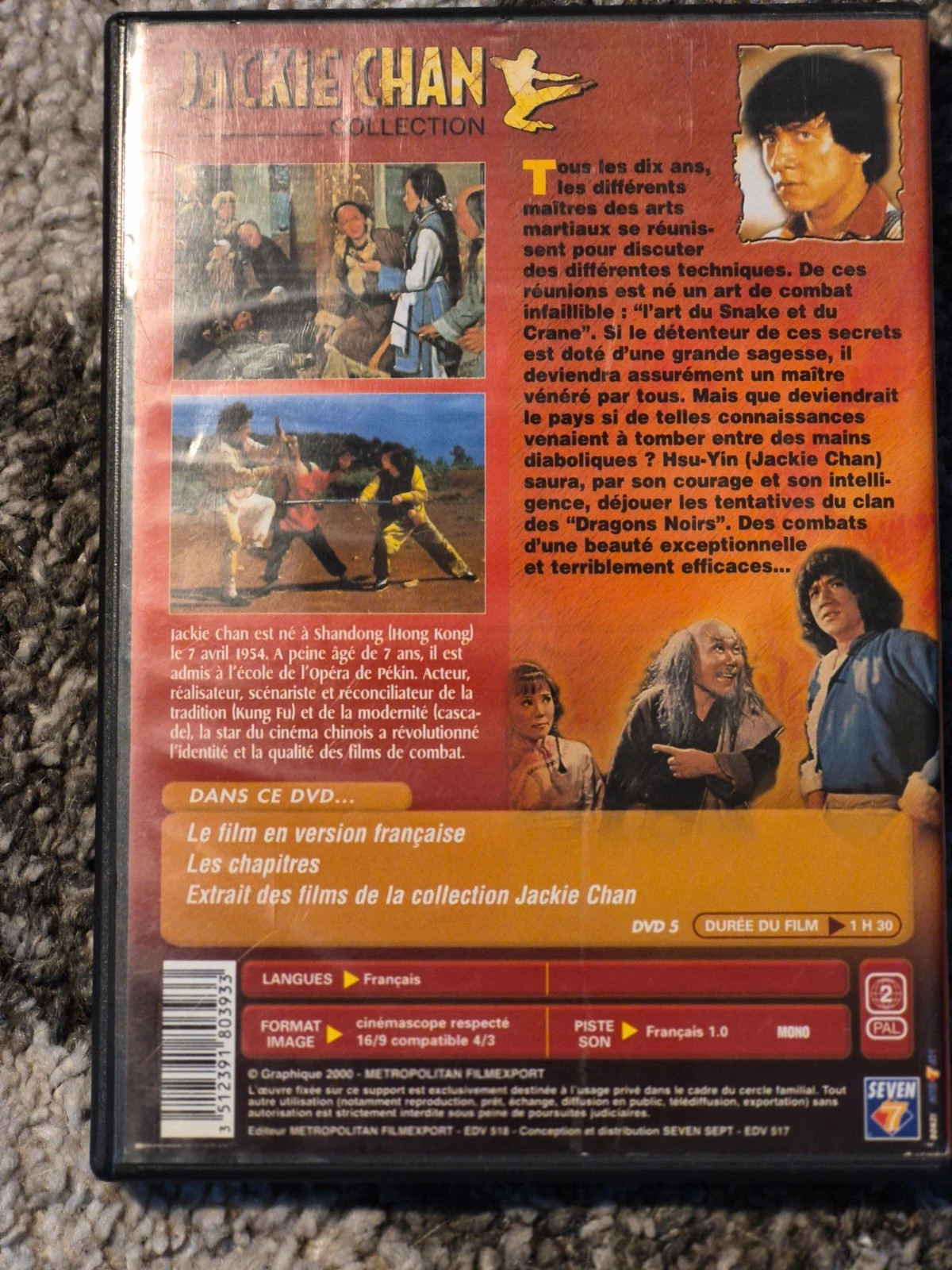 DVD Jackie Chan - Le Magnifique (Édition Collector avec feuillet) 2