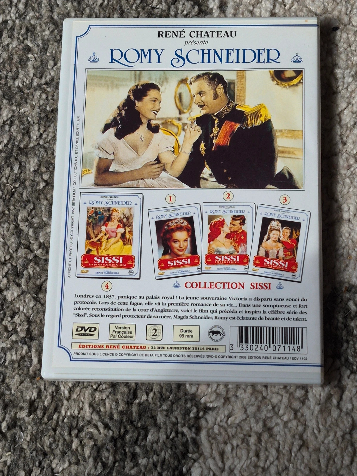 DVD Sissi - Les Jeunes Années d'une Reine - Romy Schneider (Édition René Chateau) 2