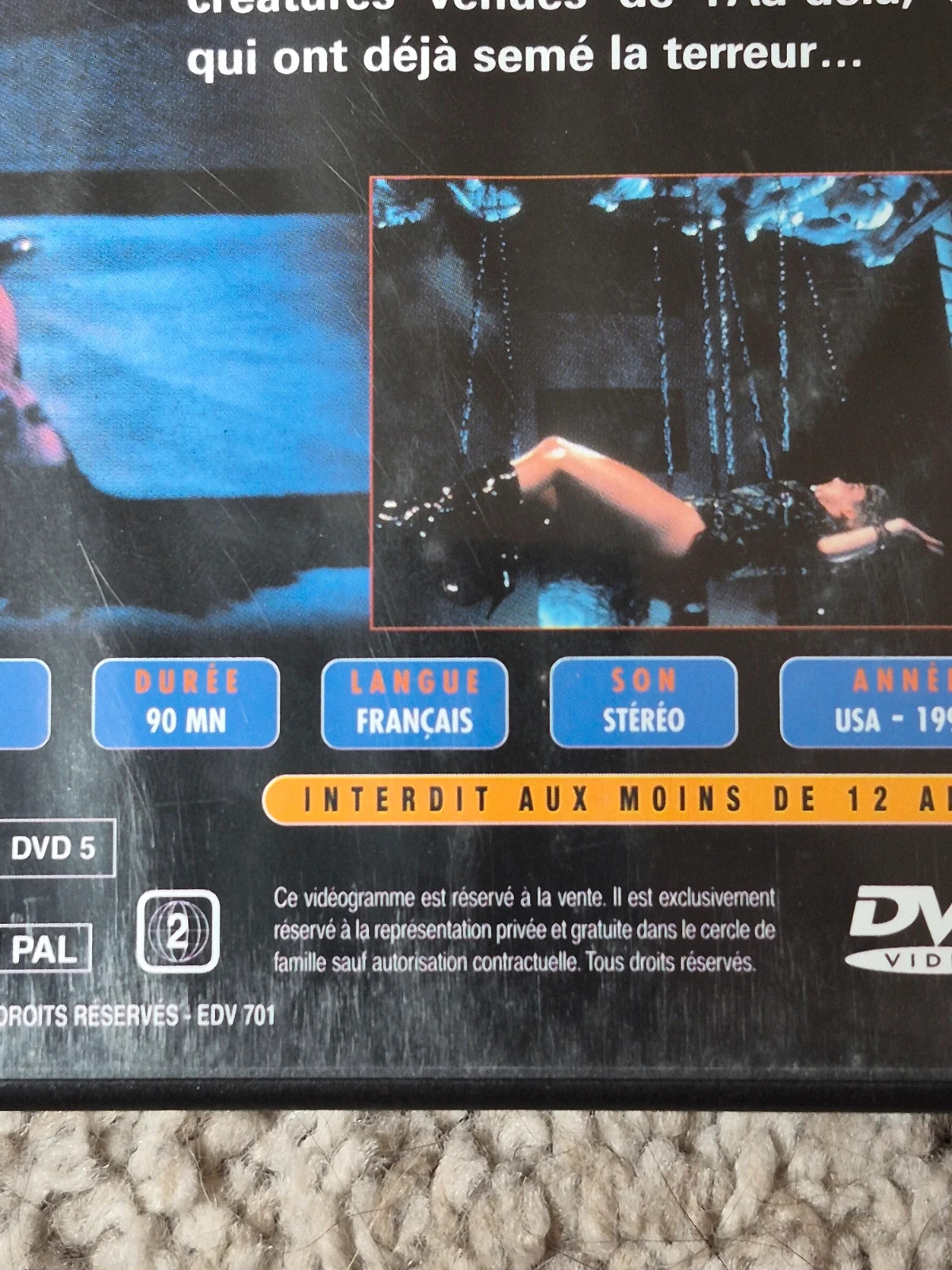 DVD Hellraiser III : Hell on Earth - Film Horreur Culte - TBE 3