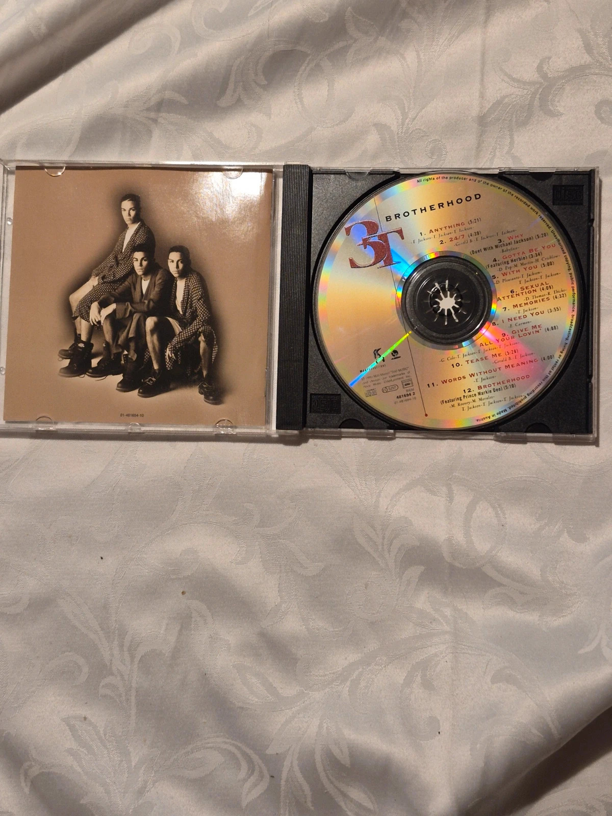 CD Album 3T - Brotherhood (1995) 4
