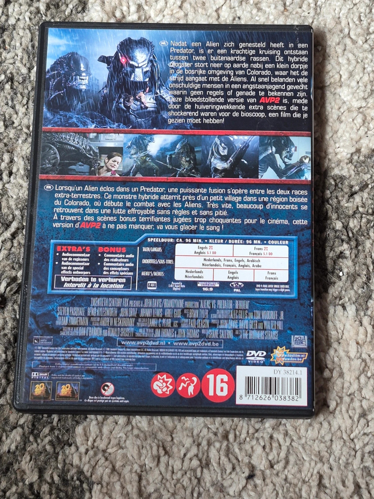 DVD AVP2 : Aliens vs. Predator 2 - Requiem 2