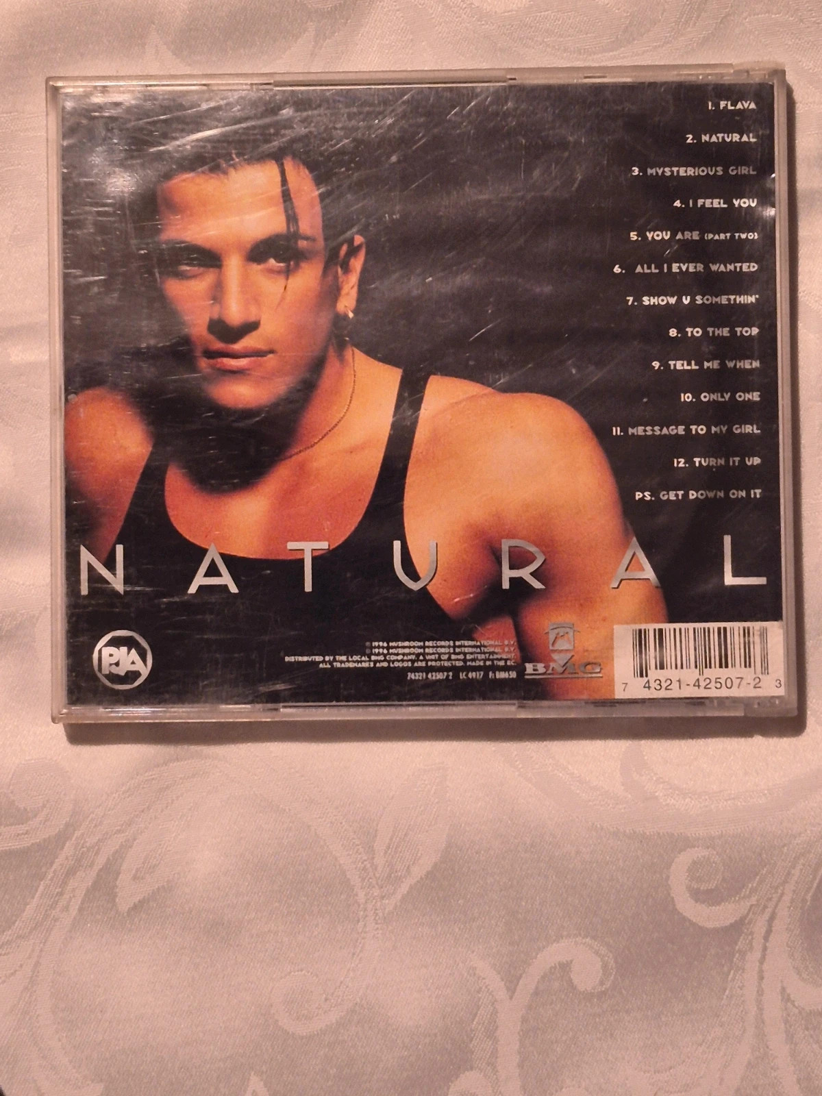 CD Peter Andre - Album Natural (1996) 2