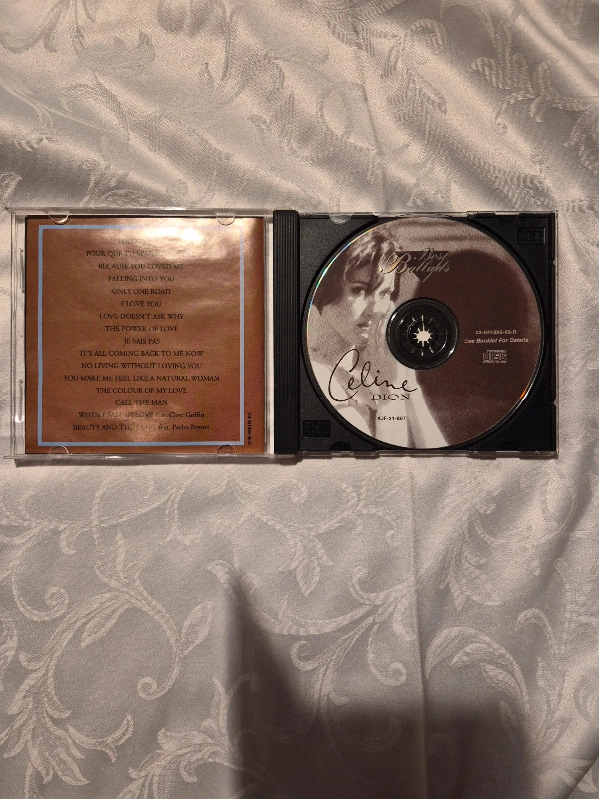 CD Céline Dion - Best Ballads (Compilation 16 titres) 4