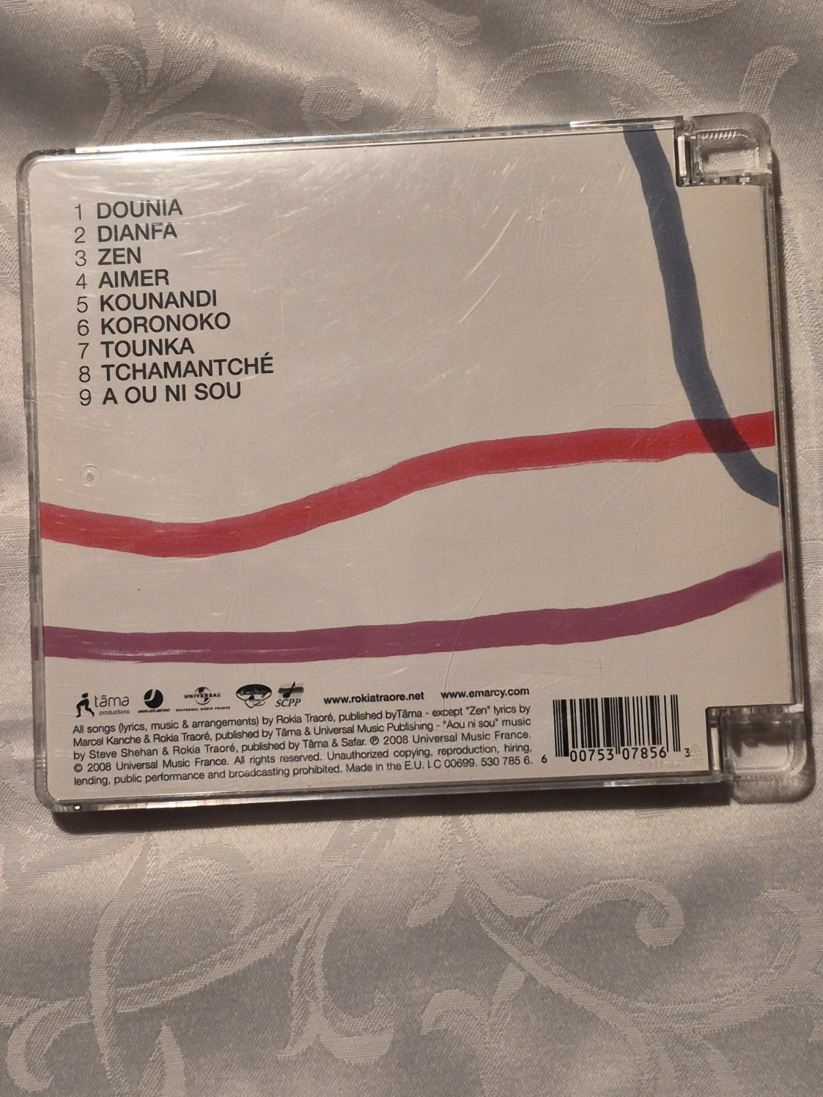 CD Rokia Traoré - Tchamantché 2