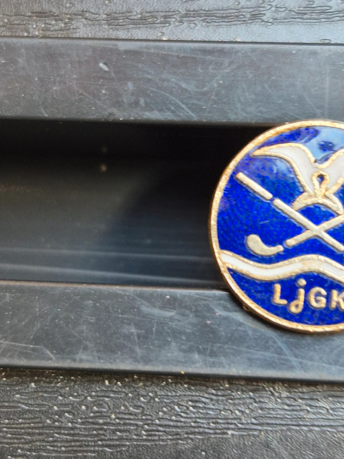 Pin's vintage émail - Ljunghusens Golfklubb (LJGK) - Suède 🇸🇪 – Collection 3