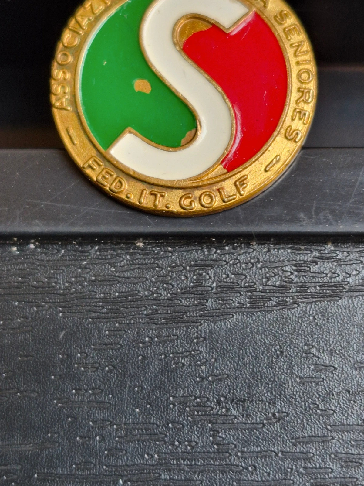 Pin's Vintage Golf - Associazione Italiana Seniores - Signé E. Granero – Collection 2
