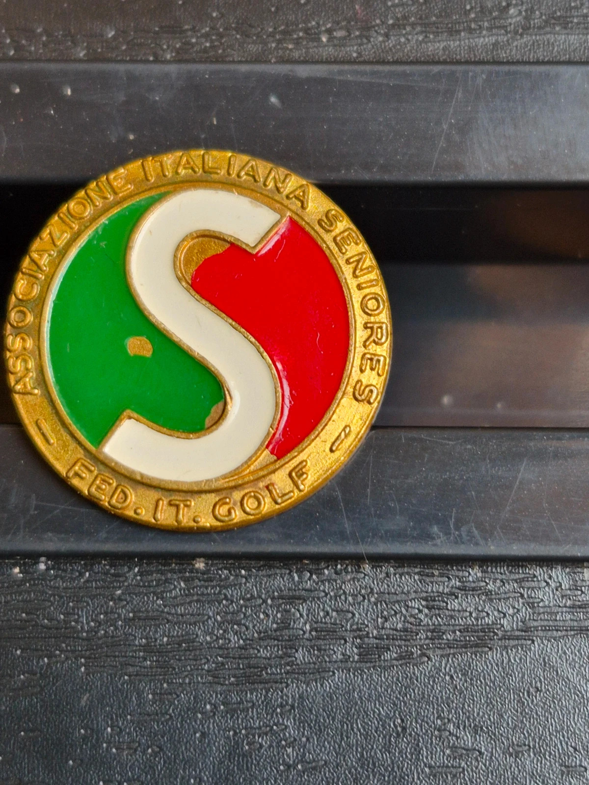 Pin's Vintage Golf - Associazione Italiana Seniores - Signé E. Granero – Collection 4