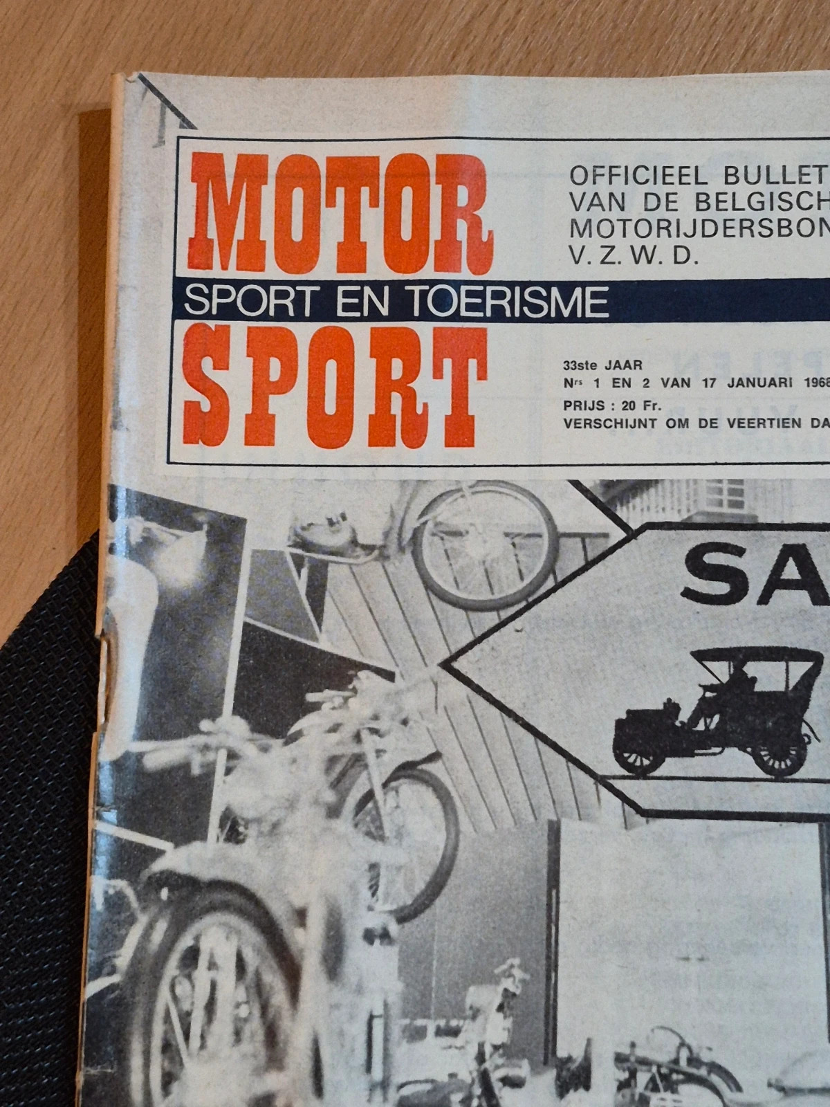 Magazine Rare Motor Sport 1963 - Salon de la Moto Bruxelles - Vintage Belge 2