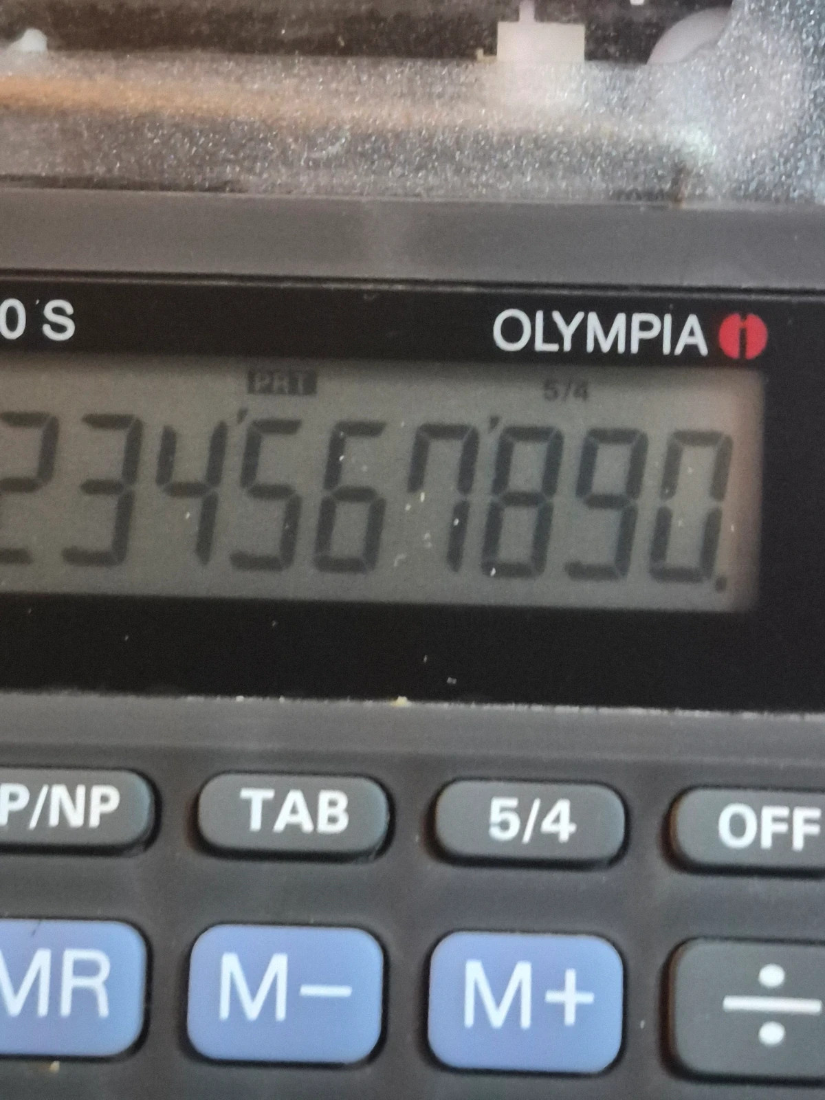 Calculatrice imprimante Olympia PD 700 S – fonctionnelle – Olympia 3