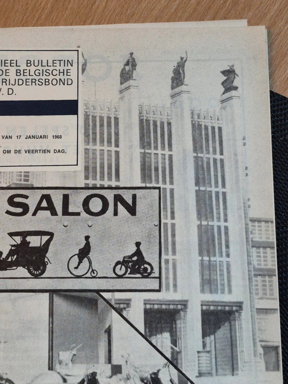 Magazine Rare Motor Sport 1963 - Salon de la Moto Bruxelles - Vintage Belge 3