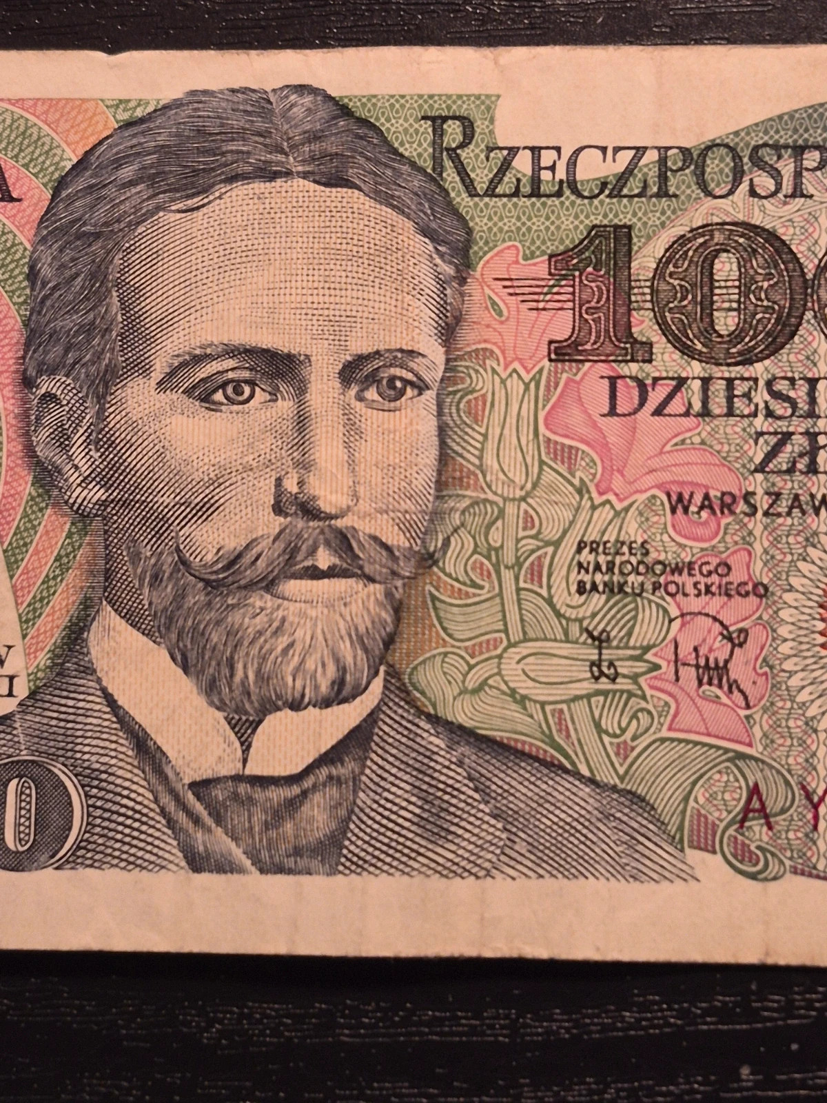 Billet 10 000 Złotych Pologne Stanisław Wyspiański 1988 3