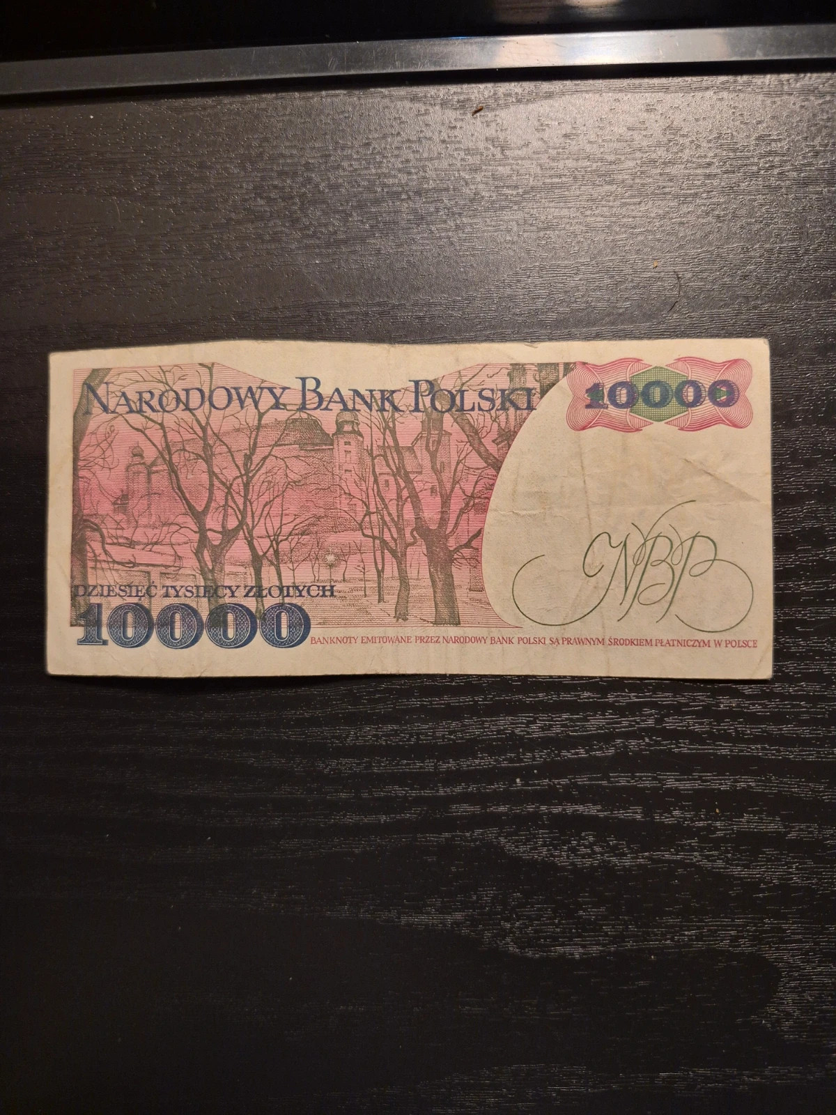Billet 10 000 Złotych Pologne Stanisław Wyspiański 1988 5