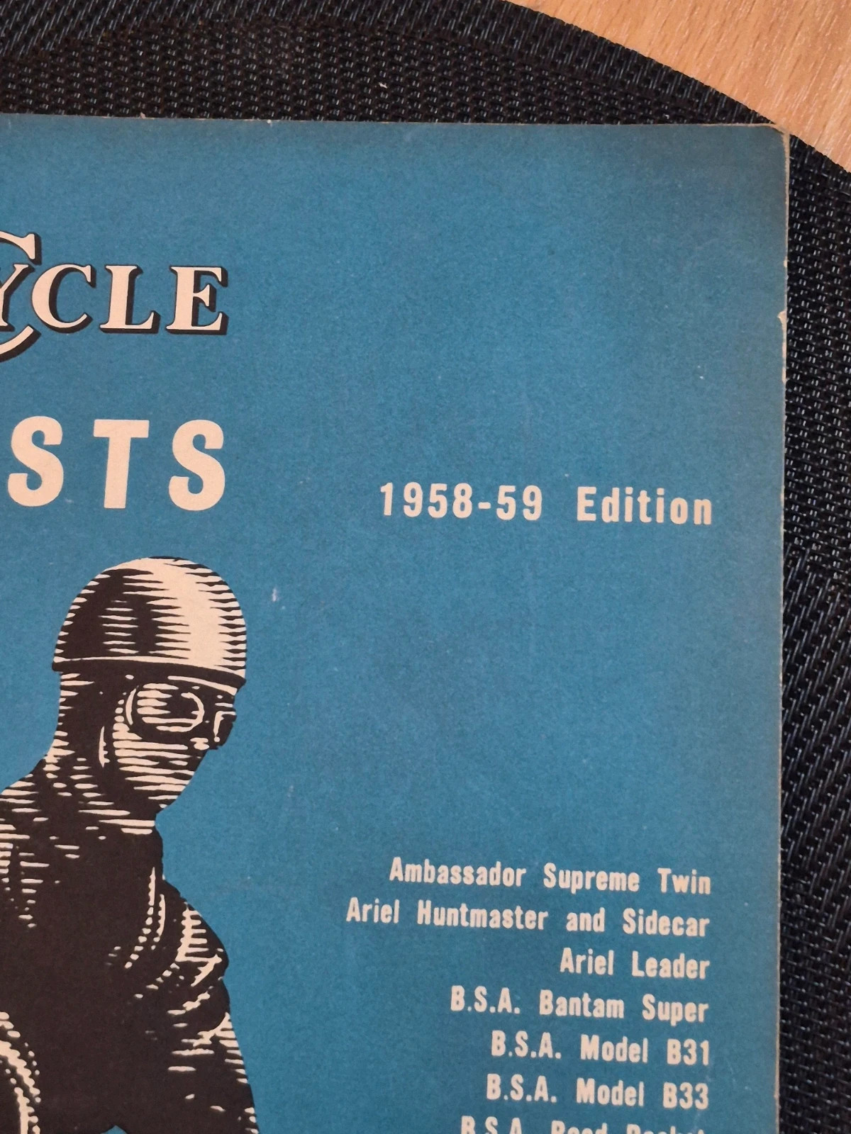 Magazine Rare "The Motor Cycle Road Tests" - Édition 1958-59 3