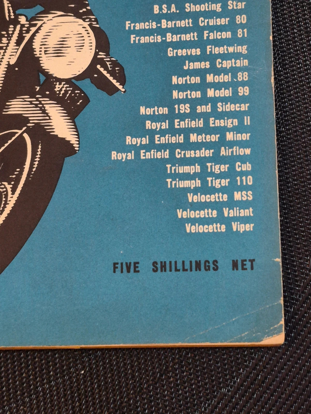 Magazine Rare "The Motor Cycle Road Tests" - Édition 1958-59 4