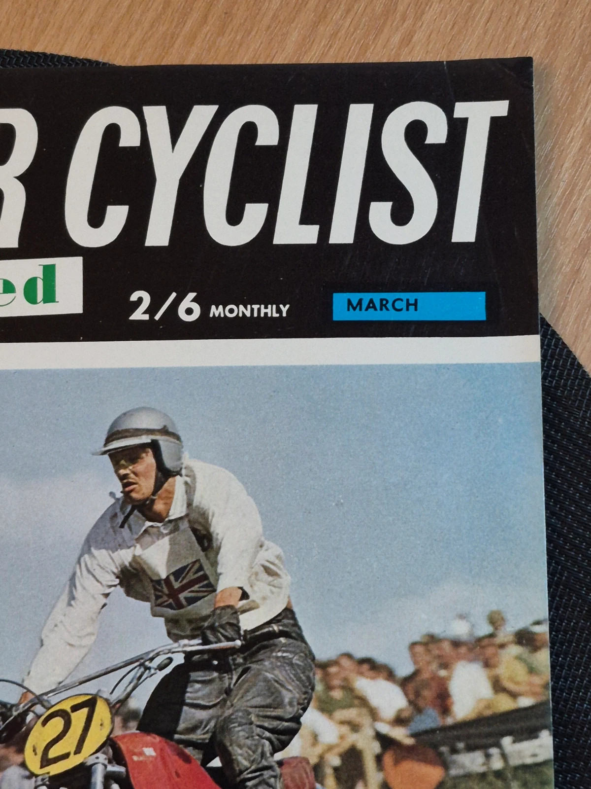 Magazine Motor Cyclist Illustrated Mars 1968 - Jeff Smith / CZ 360 3