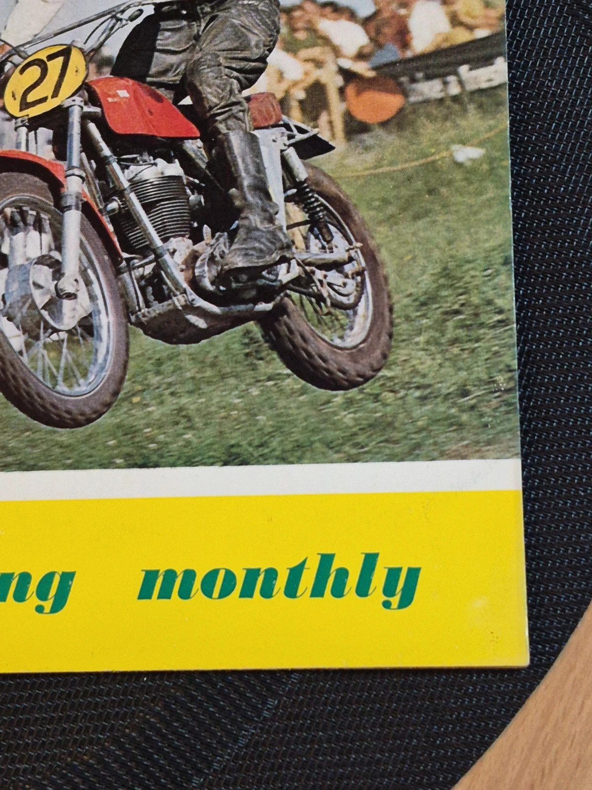 Magazine Motor Cyclist Illustrated Mars 1968 - Jeff Smith / CZ 360 4