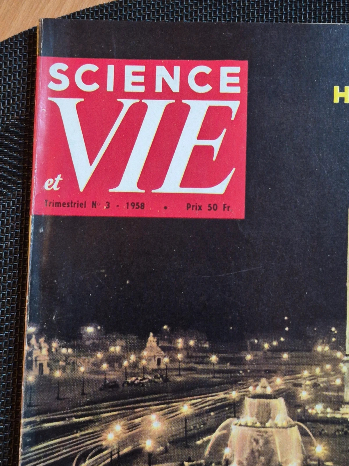 Magazine Science et Vie Hors-Série 1958 - L'Automobile et la Motocyclette 2